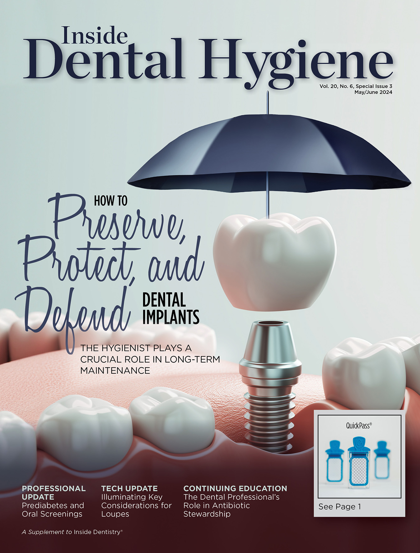 Inside Dental Hygiene June 2024 Cover