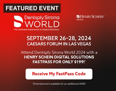 Attend Dentsply Sirona World 2024 with a Henry Schein Digital Solutions FastPass for only $199!