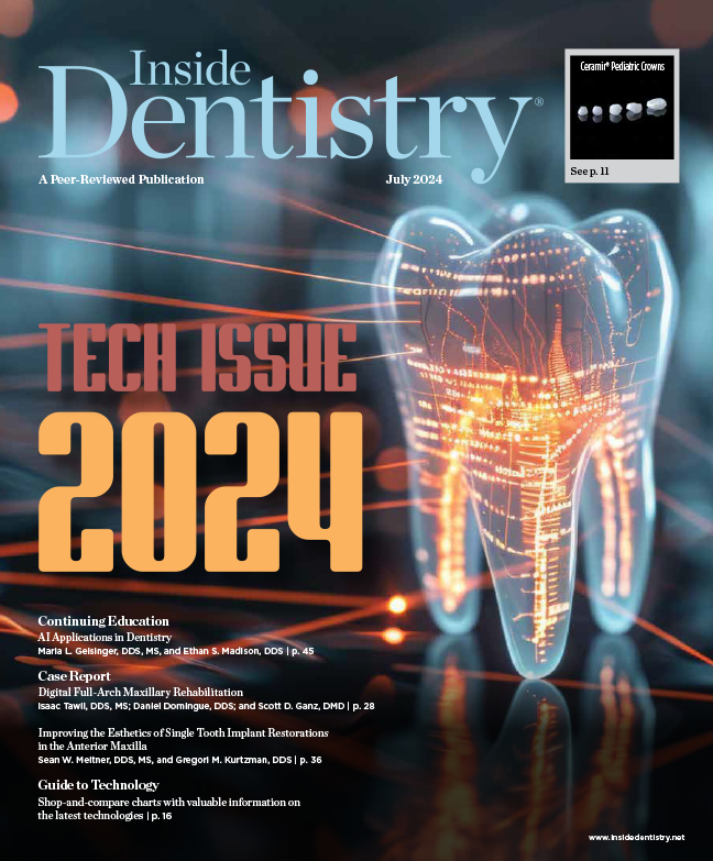 Inside Dentistry July 2024 Cover