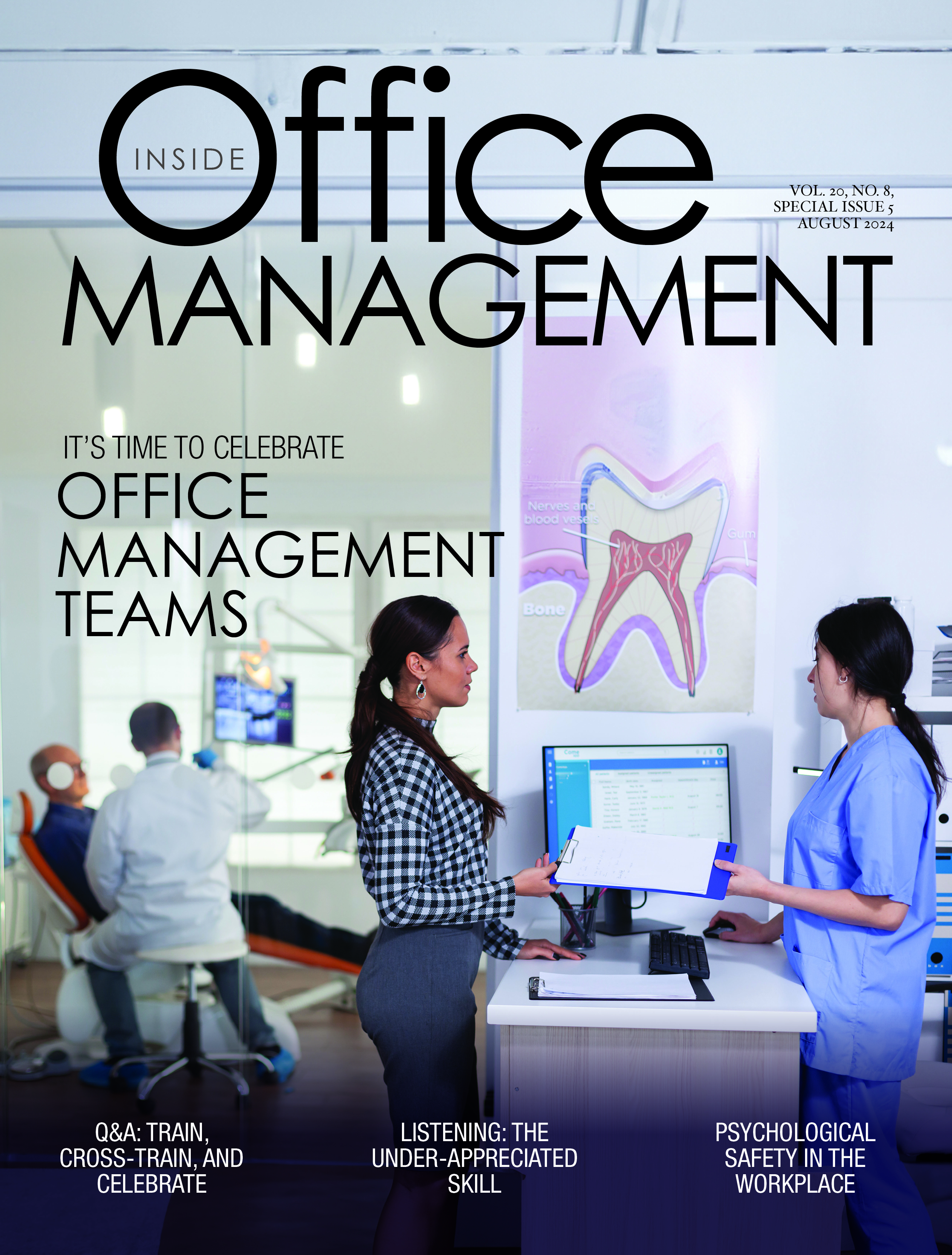 Inside Office Management August 2024 Cover