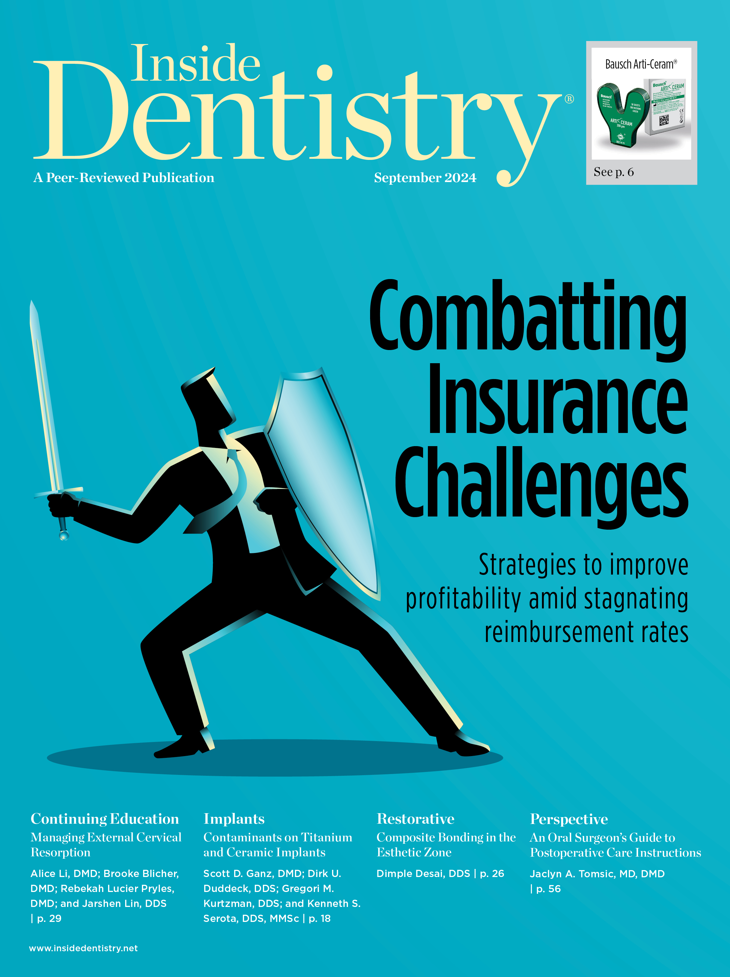 Inside Dentistry September 2024 Cover