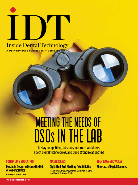 Inside Dental Technology October 2024 Cover