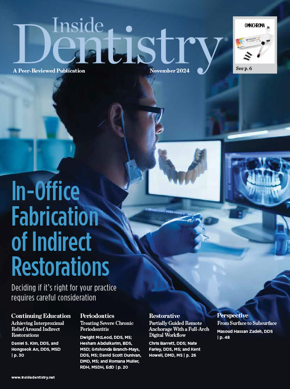 Inside Dentistry November 2024 Cover