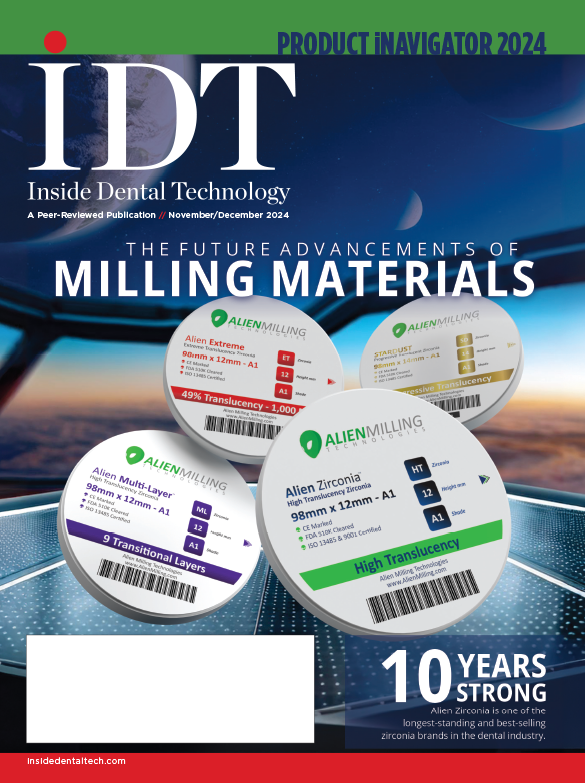 Inside Dental Technology November/December 2024 Cover